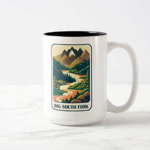 Tasse 2 Couleurs Big South Fork River Tennessee Kentucky Couleurs