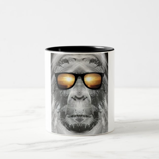 Tasse 2 Couleurs Bigfoot dans les tons (Centre)