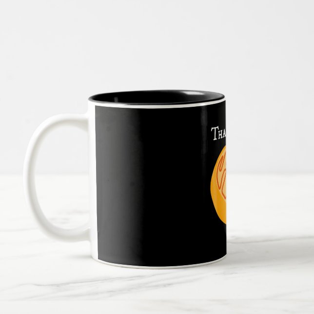 Tasse 2 Couleurs biologie t , mitochondrie , merci, maman, science. (Gauche)
