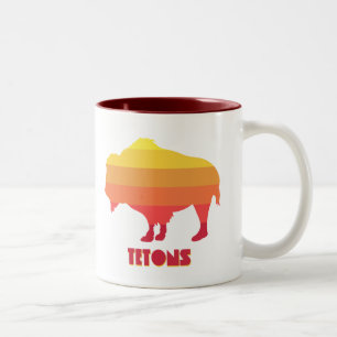 Tasse 2 Couleurs Bison de Tétons