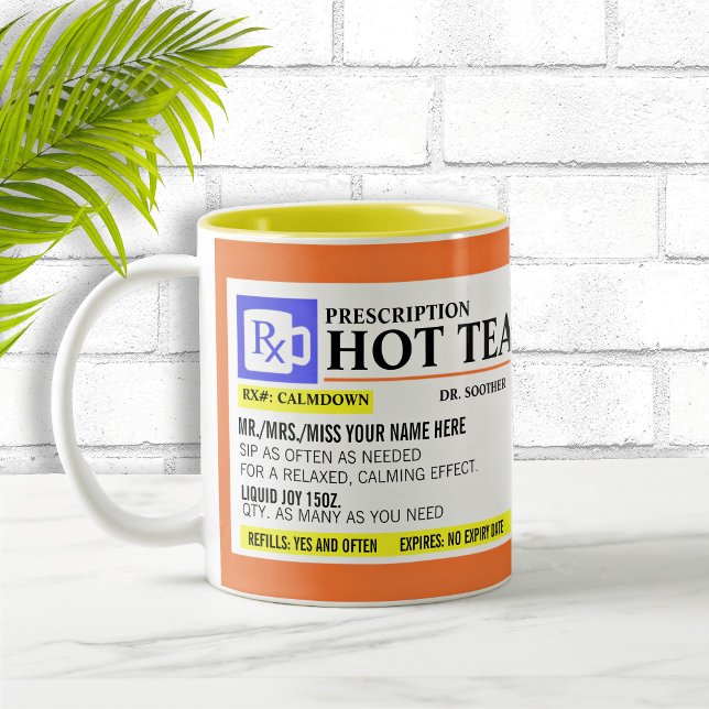 Tasse 2 Couleurs Bizarre de thé chaud (Créateur téléchargé)