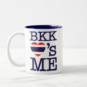 TASSE 2 COULEURS BKK LOVE'S ME