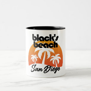 Tasse 2 Couleurs Black's Beach, San Diego
