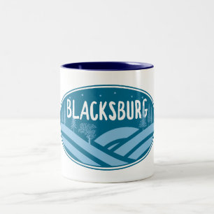 Tasse 2 Couleurs Blacksburg Virginia Outdoor