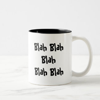 Tasse 2 Couleurs Blah - Blah fade fade