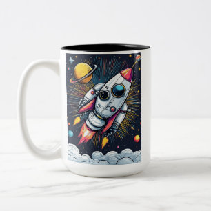 Tasse 2 Couleurs Blast Off !