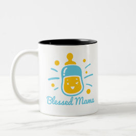 Tasse 2 Couleurs Blessed Mama