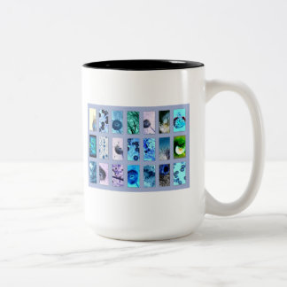 Tasse 2 Couleurs Bleu