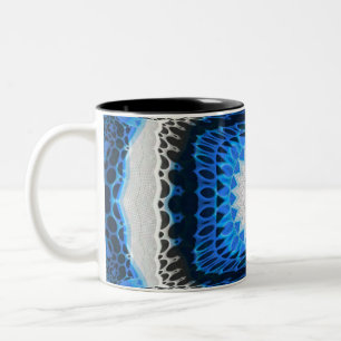Tasse 2 Couleurs Bleu atomique