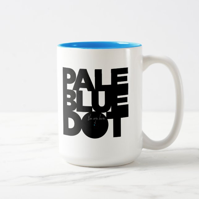 Tasse 2 Couleurs Bleu-clair (Droit)