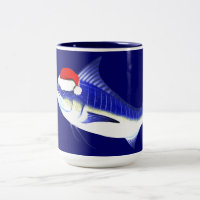 Bleu Marlin Santa Claus