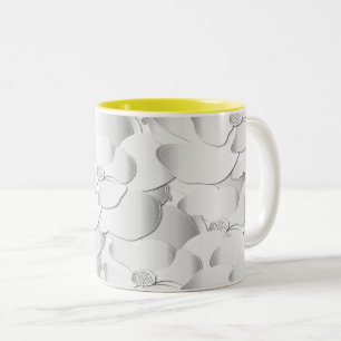 Tasse 2 Couleurs Blossom argenté