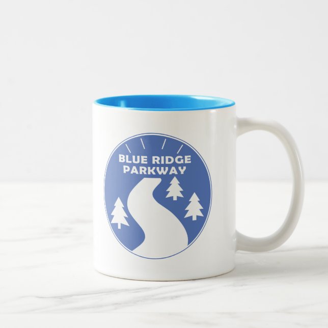 Tasse 2 Couleurs Blue Ridge Parkway (Droit)