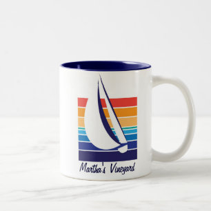 Tasse 2 Couleurs Boat Color Carré_Martha's Vineyard