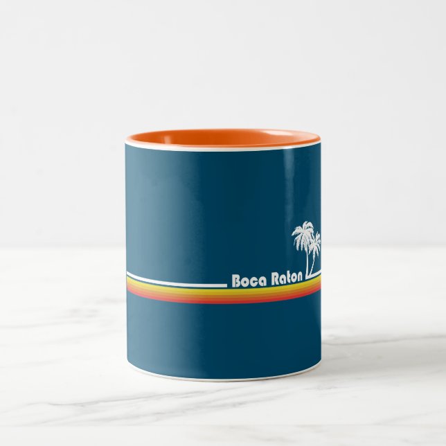 Tasse 2 Couleurs Boca Raton Floride (Centre)