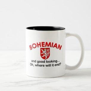 Tasse 2 Couleurs Bohémien beau