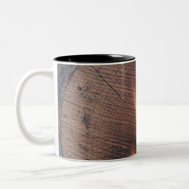 Tasse 2 Couleurs Bois au feu (Gauche)