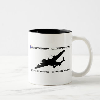 Tasse 2 Couleurs Bombardier de Lancaster - commande de bombardier