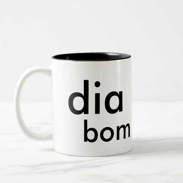 Tasse 2 Couleurs bon jour, jour bon… (Gauche)