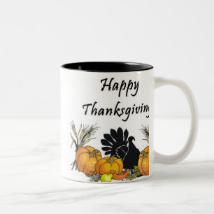 Tasse 2 Couleurs Bon thanksgiving