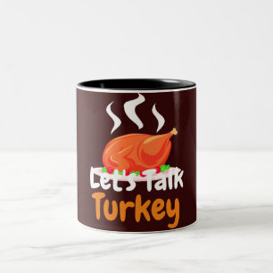 Tasse 2 Couleurs Bon thanksgiving Turquie Parlons de Turquie