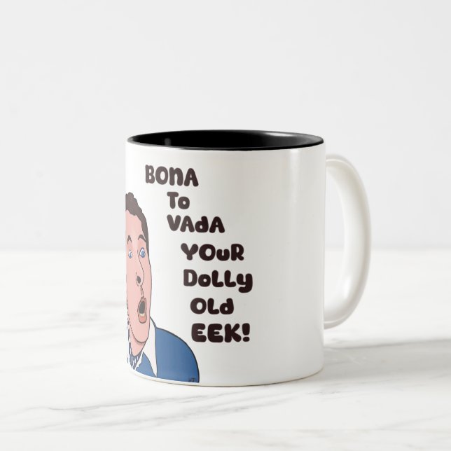 Tasse 2 Couleurs Bona to vada (Devant droit)