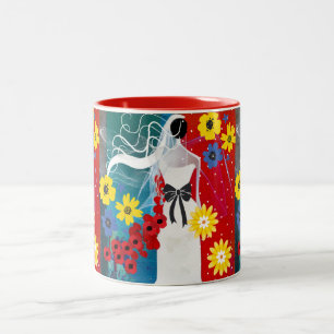 Tasse 2 Couleurs Bonheur Nuptial