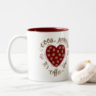 Tasse 2 Couleurs Bonjour