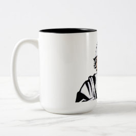 Tasse 2 Couleurs Bonjour