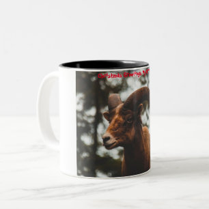 Tasse 2 Couleurs Bonjour à Noël Mon ami