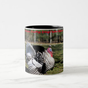 Tasse 2 Couleurs Bonjour Noël Grand-père Hunter Gatherer