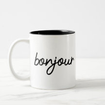 Bonjour typographie