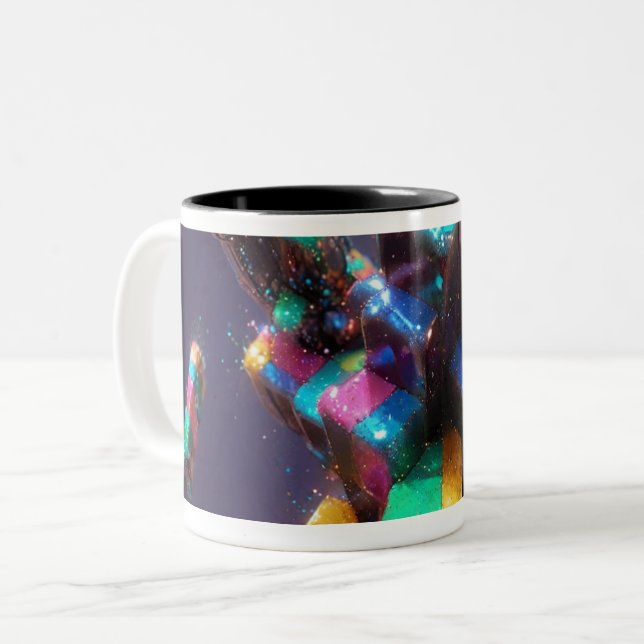 Tasse 2 Couleurs Bonne chance (Devant gauche)