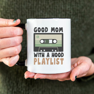 Tasse 2 Couleurs Bonne Maman Avec Une Playlist De Quartier Drôle Ré