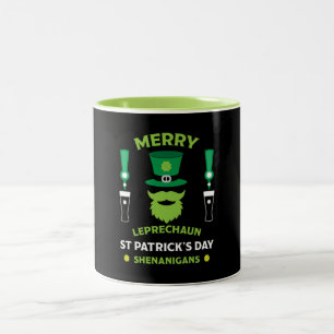Tasse 2 Couleurs Bonne Saint Patrick d'Irlande Australie