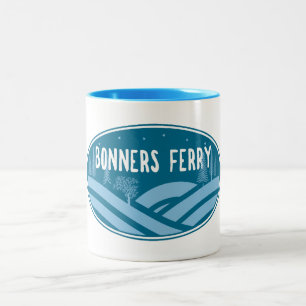 Tasse 2 Couleurs Bonners Ferry Idaho Extérieur