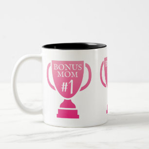 Tasse 2 Couleurs Bonus Mom #1 Trophy Mother's Day