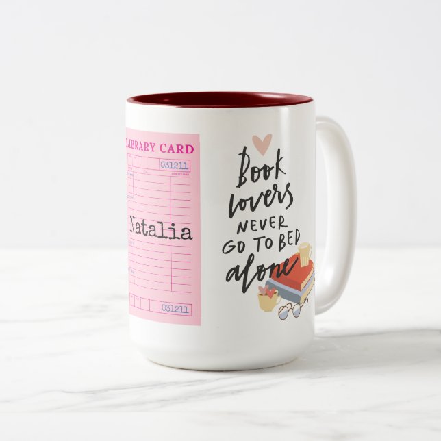 Tasse 2 Couleurs Bookish (Devant droit)