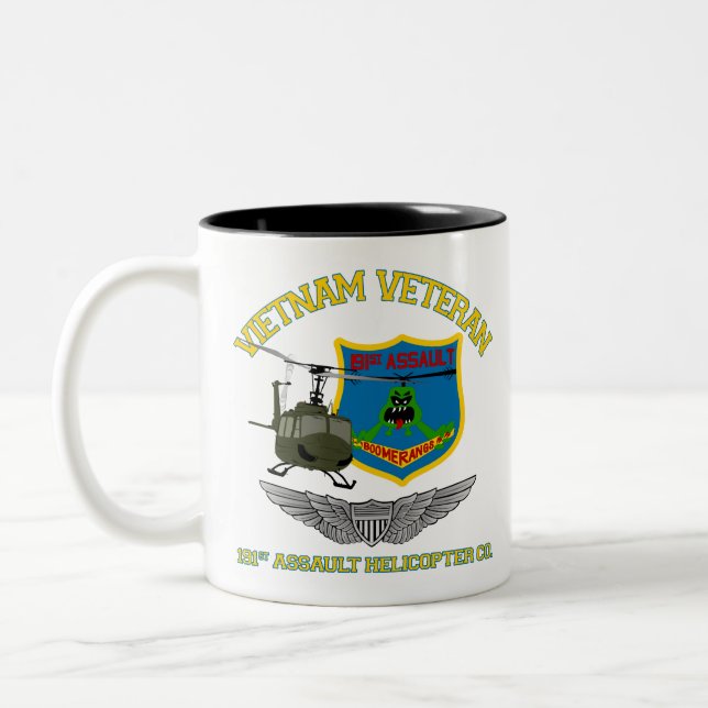 Tasse 2 Couleurs Boomerangs Vietnam (ailes pilotes) (Gauche)