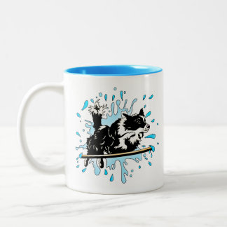 Tasse 2 Couleurs border collie