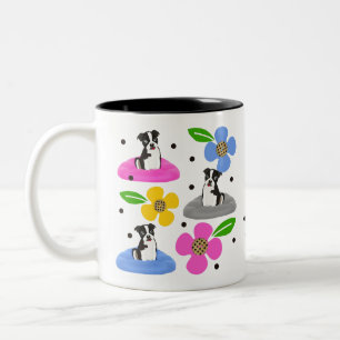 Tasse 2 Couleurs Boston Terrier