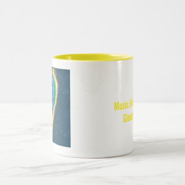 Tasse 2 Couleurs Bouchon de café Fierté (Centre)