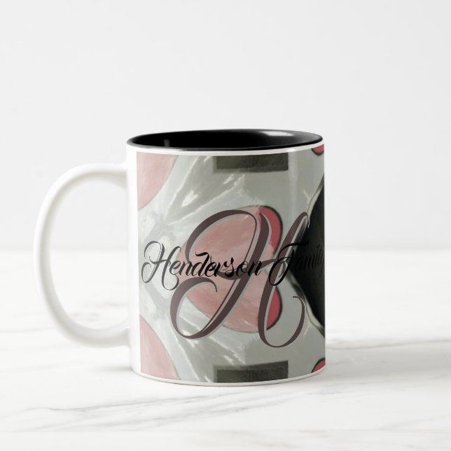 Tasse 2 Couleurs Bouchons de café personnalisés (Gauche)