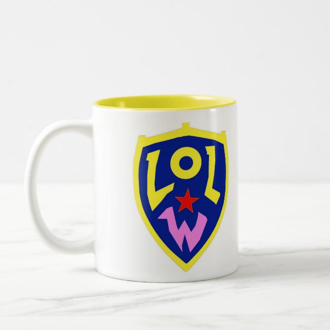 Tasse 2 Couleurs Bouclier de goût (Gauche)