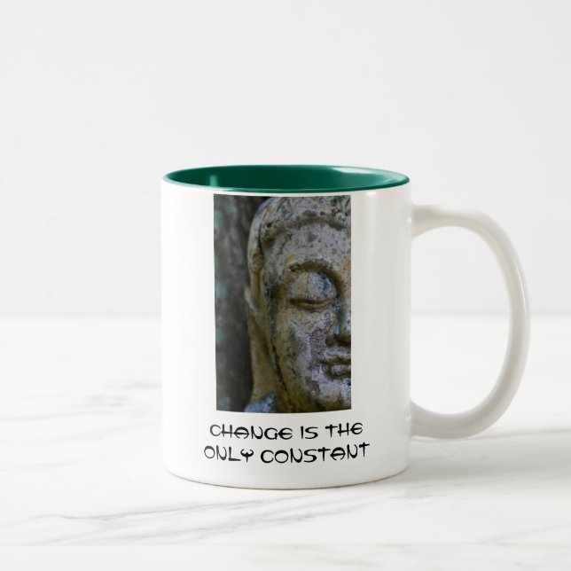 Tasse 2 Couleurs Bouddha - changez est la seule constante (Droit)