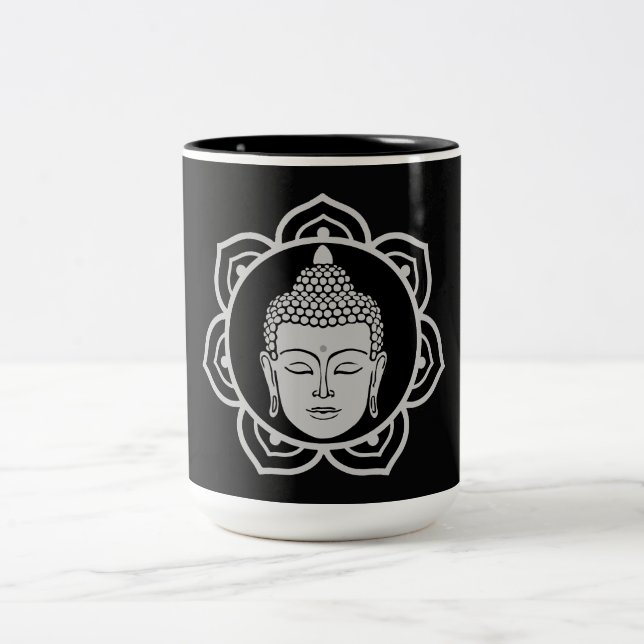 Tasse 2 Couleurs Bouddha Maison et Vie (Centre)