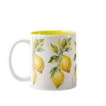 Boue d'aquarelle jaune citron