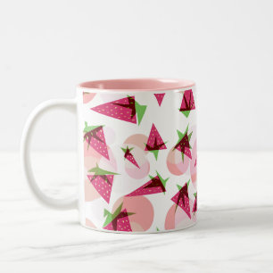 Tasse 2 Couleurs Boue de champs de fraises