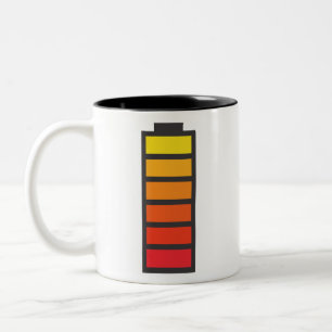 Tasse 2 Couleurs Boue de charge d'énergie