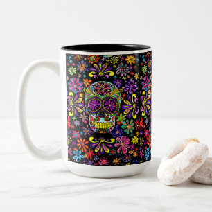 Tasse 2 Couleurs Boue de crâne sucre